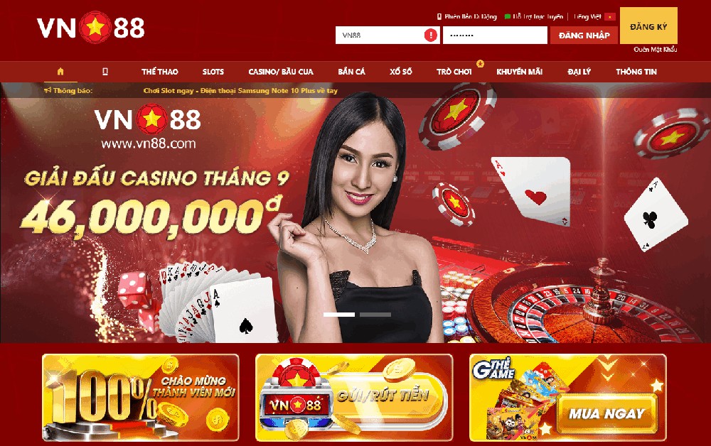 Sảnh Casino Việt Nam thú vị