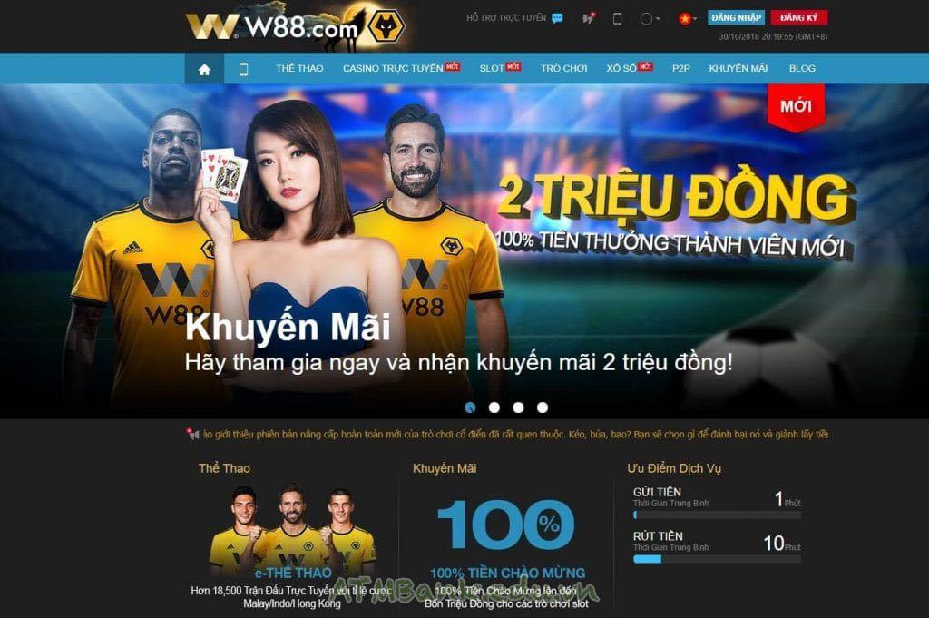 W88 - Web cá độ bóng đá hợp pháp hàng đầu