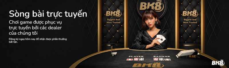 BK8 sở hữu số lượng game Casino chuyên nghiệp