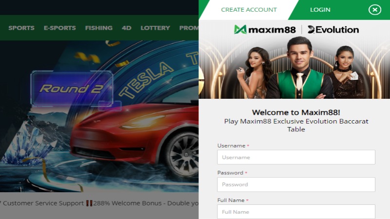 Casino online uy tín đăng ký MAXIM88